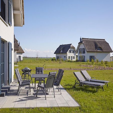 Reetland Am Meer - Premium Reetdachvilla Mit 3 Schlafzimmern, Sauna Und Kamin F07 德兰斯克 外观 照片