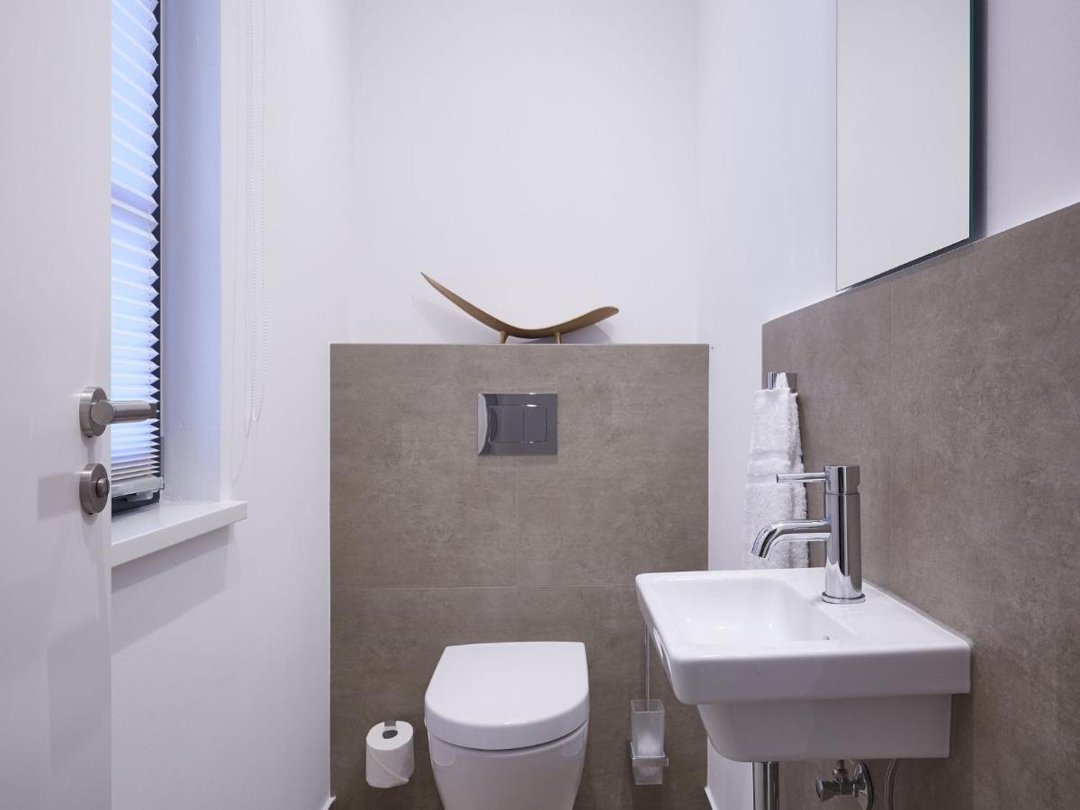 Reetland Am Meer - Premium Reetdachvilla Mit 3 Schlafzimmern, Sauna Und Kamin F07 德兰斯克 外观 照片