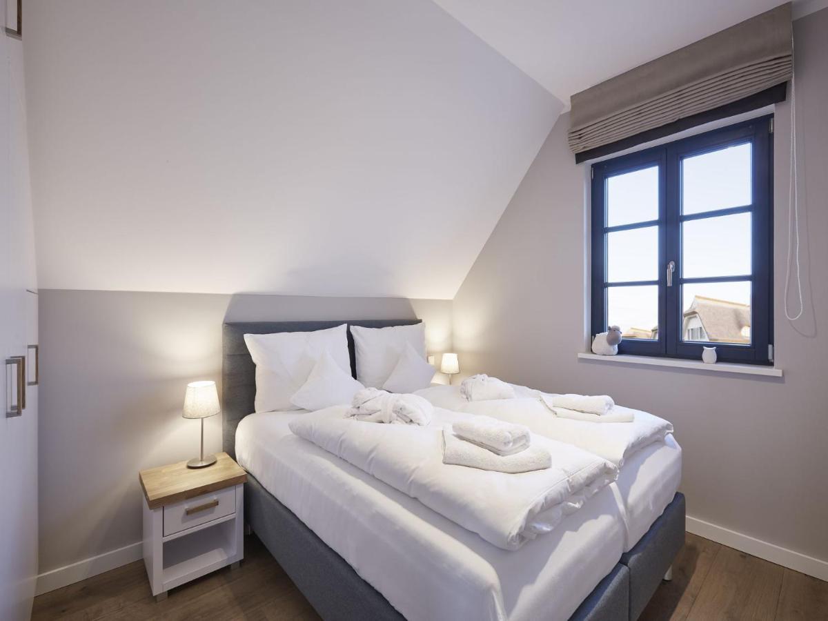 Reetland Am Meer - Premium Reetdachvilla Mit 3 Schlafzimmern, Sauna Und Kamin F07 德兰斯克 外观 照片