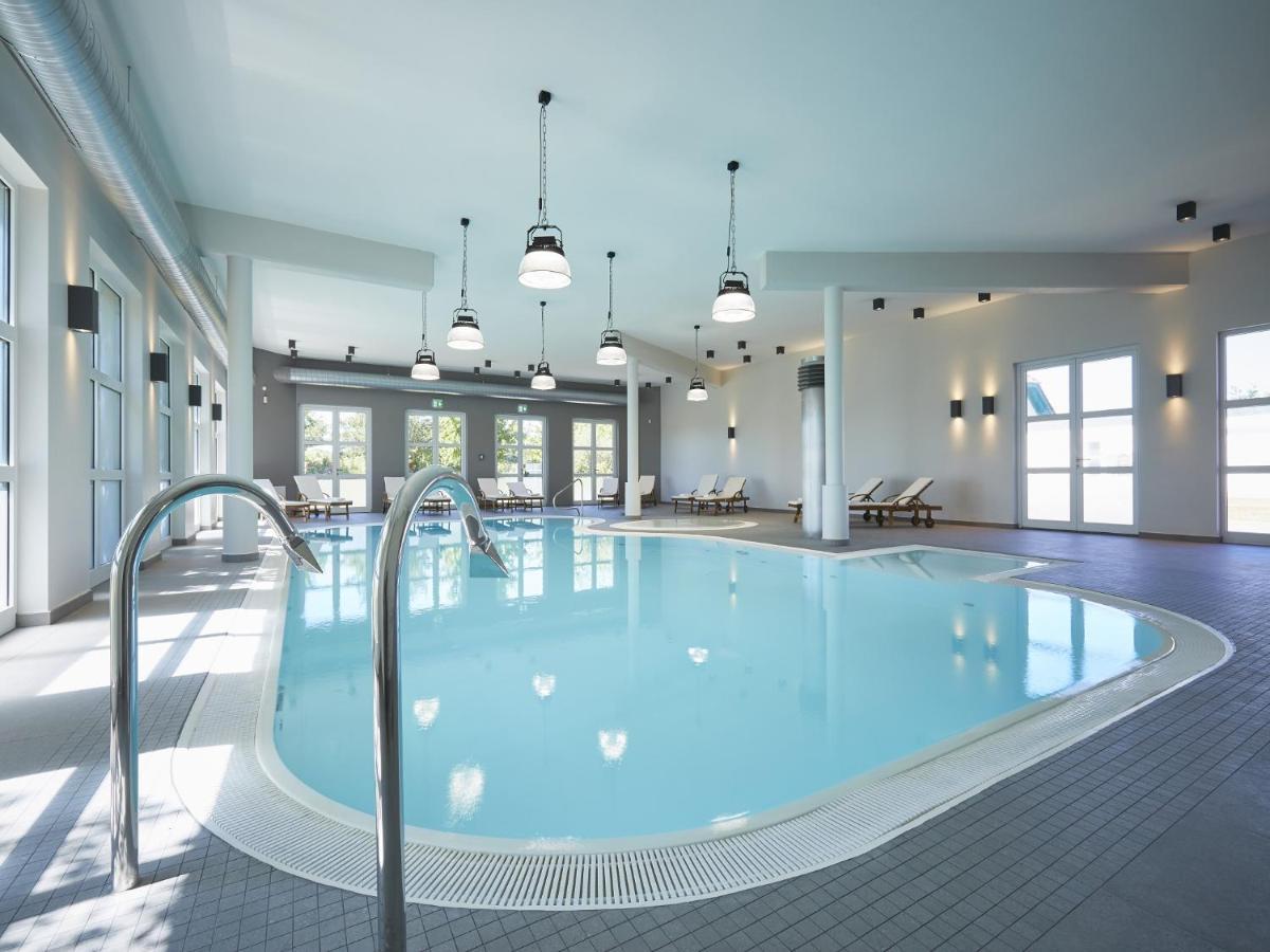 Reetland Am Meer - Premium Reetdachvilla Mit 3 Schlafzimmern, Sauna Und Kamin F07 德兰斯克 外观 照片
